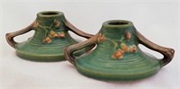 1941 Roseville Pottery Bushberry 114-7 Candles