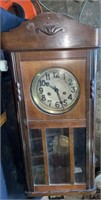 vintage clock and key