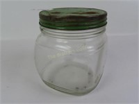Vintage Anchor Hocking Kitchen Storage Jar-5.75"T