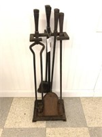Set of Antique Fireplace Tools
