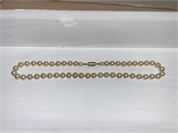 Costume Quality Pearl Necklace With Individually