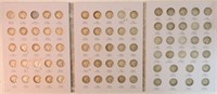 Mercury dime album missing 16-D, 67 coins