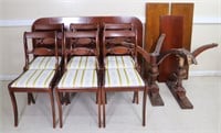 Phyfe Style Dining Table, For Repair