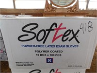 SOFTEX POWDER FREE LATEX GLOVES