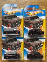 4-A-TEAM Hot Wheels-2010