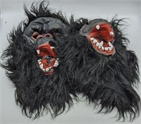 (N) 2 Halloween Monkey Masks