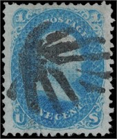 US stamp #86 Used XF w/ PF cert CV $425