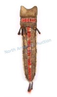 Eastern Great Lakes Quilled Knife Sheath 18th-19th
