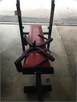 Weider weight bench