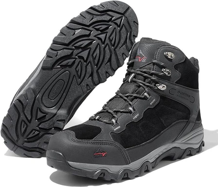 NORTIV8 Mens Hiking Boots - Size 9.5