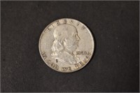 1960 Franklin Half -90% Silver Bullion Coin