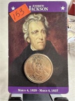 2008 ANDREW JACKSON UNC DOLLAR COIN