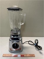RETRO OSTERIZER GLASS BLENDER HEAVY IN WEIGHT
