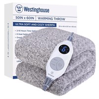 Westinghouse Electric Blankets Heated Throw...