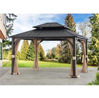 Berkley Jensen 14' x 12' Hardtop Gazebo BOX 2