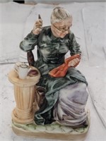 Homco - Hand Painted Grandmother Figurine