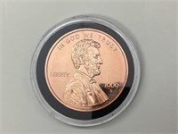 1 Oz .999 Fine Copper Wheat Penny