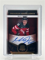 Max Domi /10 Rookie Autographed Hockey Card