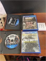 4 PS4 Call of Duty video games