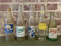 Vintage Soda Bottle Lot