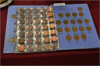 2 lots of Canadian pennies
