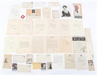 WWII US GENERALS SIGNED CORRESPONDENCE