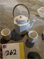 McCoy tea pot and cups