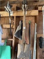 Apprx (12) Hand Tools, Rakes, Pitch Forks,
