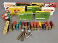 Group of assorted ammo, slugs, etc.
