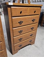 Five drawer dresser 33 x 20 x 48