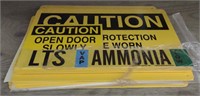 Safety Signs, Largest 10" x 14"
