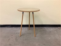 3-Legged Round Table with Glass Top