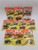 10 New Matchbox Diecasts Collectors Bundle