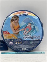 NEW Swimways Infant Spring Float Sun Canopy