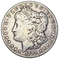 1899-O Morgan Silver Dollar LIGHTLY CIRCULATED