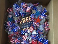 (2) Patriotic Wreaths