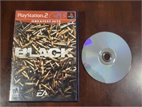 PS2 BLACK VIDEO GAME