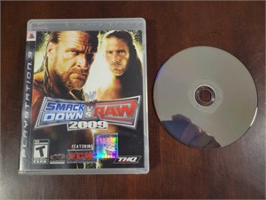 PS3 WWE RAW/SMACK DOWN VIDEO GAME