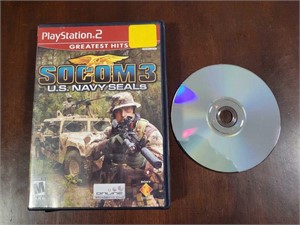 PS2 SOCOM 3 US NAVY SEALS VIDEO GAME