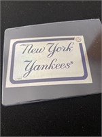 NY Yankees sticker