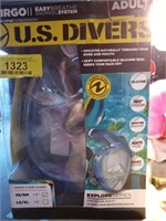 US DIVERS MASK ADULT NEVER USED