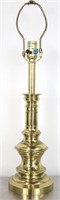 Vintage Mid Century Brass Table Lamp by Stiffel