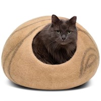 MEOWFIA Premium Felt Cat Bed Cave- Handmade 100%