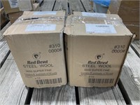 2- Boxes of Steel Wool super fine 0000#