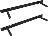 24"" Heavy Duty Blind Wall Mount Shelf Brackets