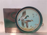 Avon Metal Duck Platter.