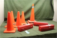 (7) Safety Cones & (3) Warning Triangle Kits