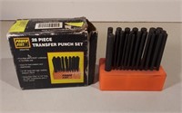 Power Fist 28Pc Transfer Punch Set