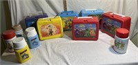 Assorted Lunch Boxes w/ Tumblers