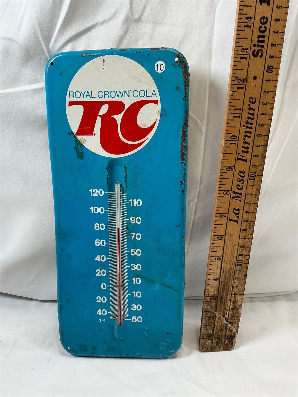 Vintage Royal Crown Cola RC Thermometer